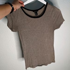 Striped forever 21 top!
